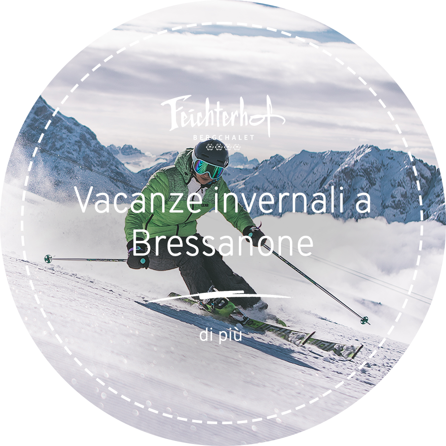vacanza in agriturismo attiva in inverno sci Feichterhof Alto Adige Bressanone Valle Isarco