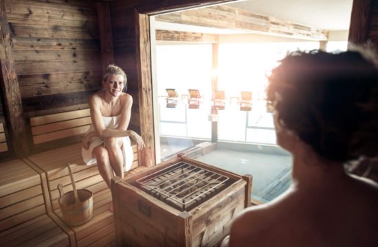 vacanza invernale in montagna - wellness - sauna